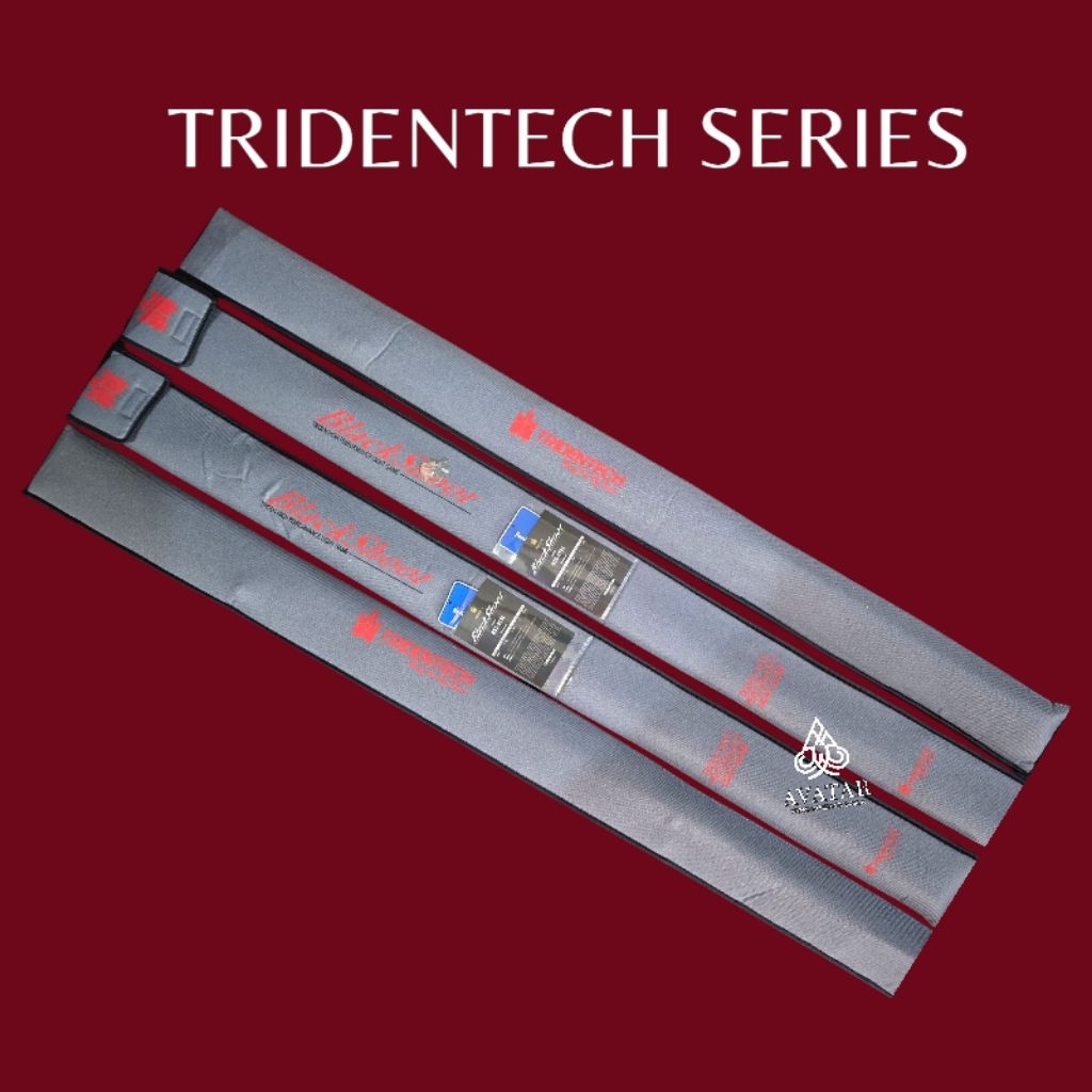 Joran Tridentech Black Shoot Joran UL Joran Casting sudah Fuji + FREE ASISST HOOK 1SET