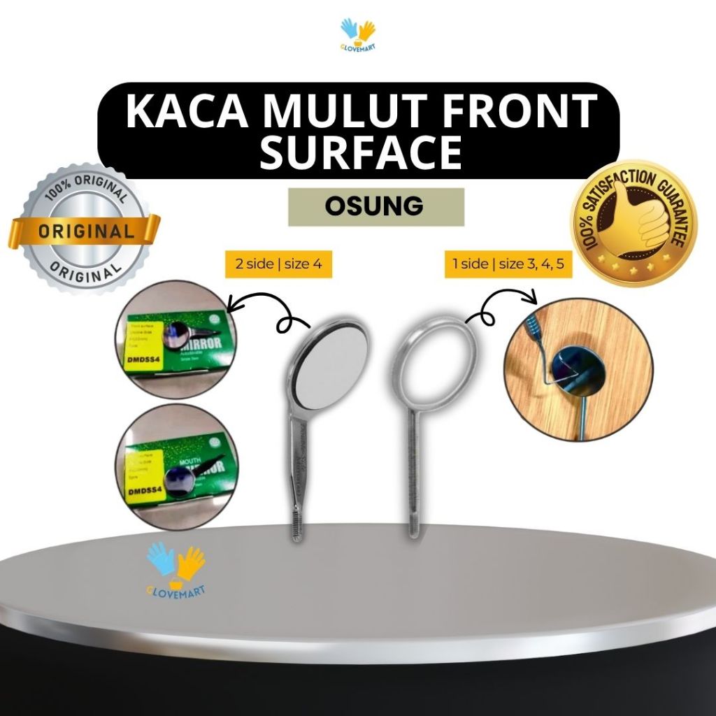Kaca Mulut Front Surface OSUNG / Kaca Mulut OSUNG