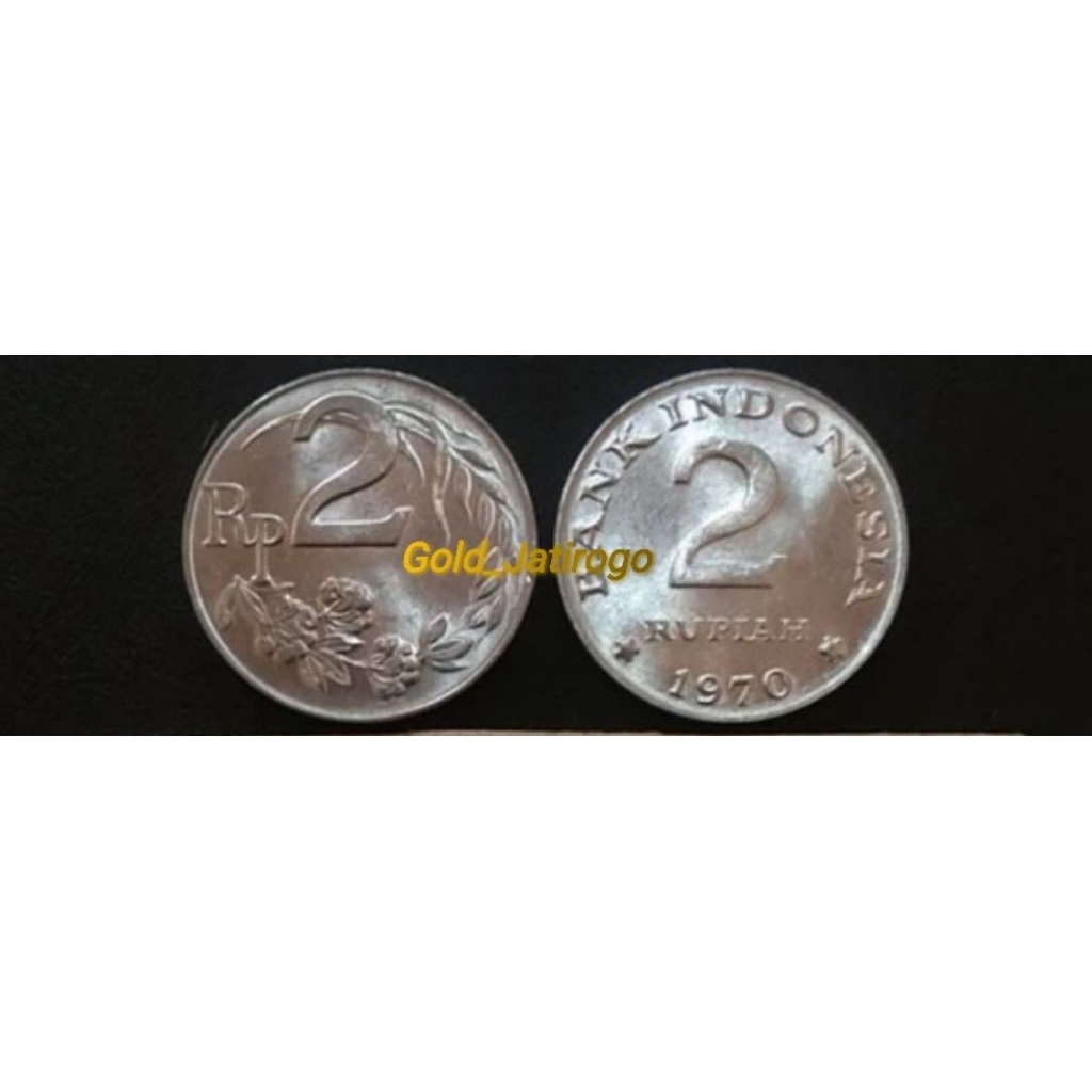 Koin 2 Rupiah Tahun 1970