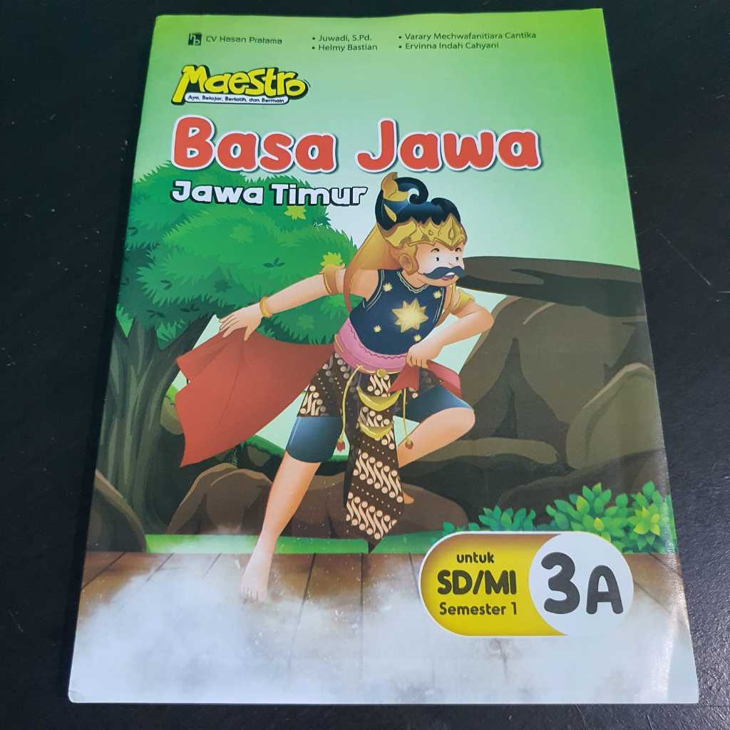 LKS Smt 1 Maestro - Basa Jawa "JAWA TIMUR" 3A SD/MI Kelas 3 Semester 1 - Kurikulum Merdeka