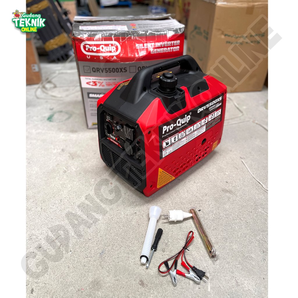 Genset Silent 3000Watt QRV5500XS PROQUIP / Inverter Generator 3000 Watt PROQUIP QRV 5500 XS Genset B