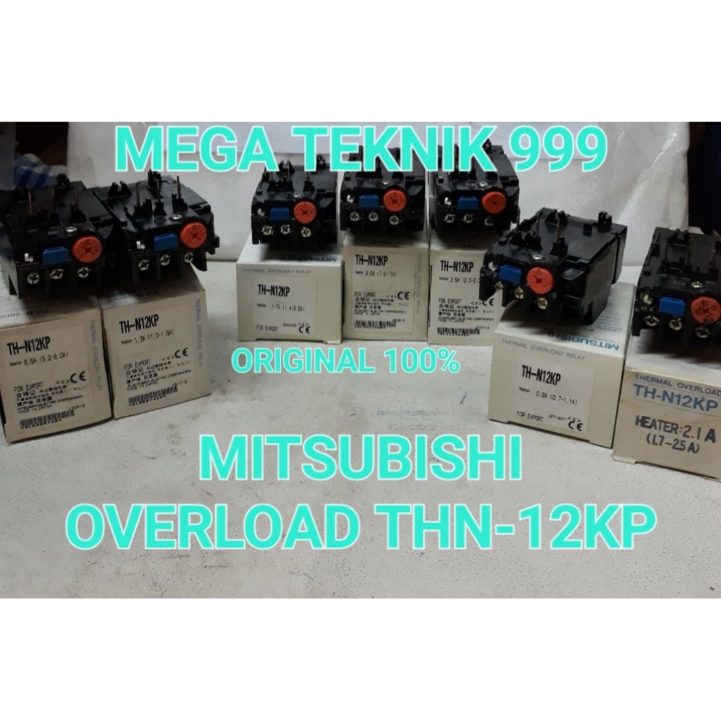 Overload Mitsubishi TH-N12KP MITSUBISHI THERMAL OVERLOAD RELAY TH-N12KP