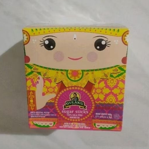 

gulaku gula sachet sugar sticks gula putih sachet HALAL gula tebu
