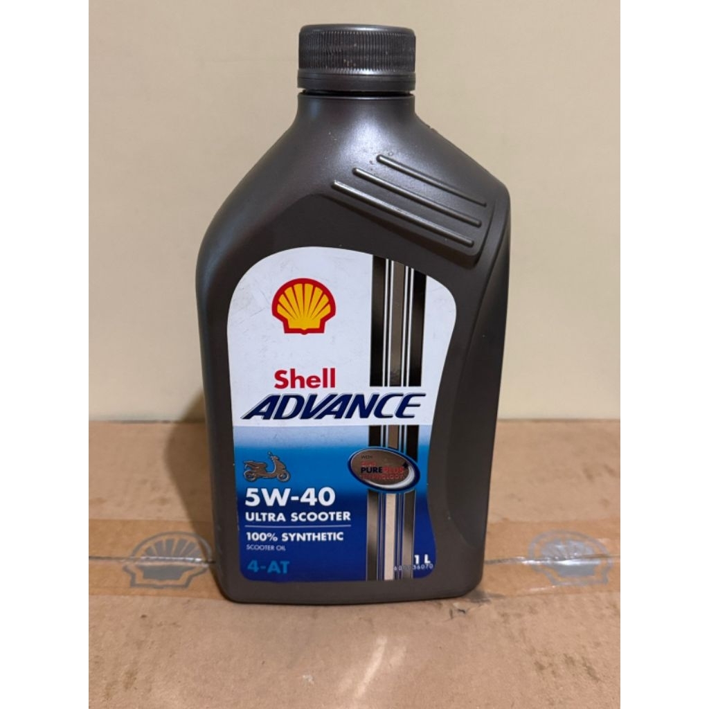 OLI MESIN SHELL ADVANCE ULTRA MATIC 5W-40 1L FULL SYNTHETIC SHELL OIL