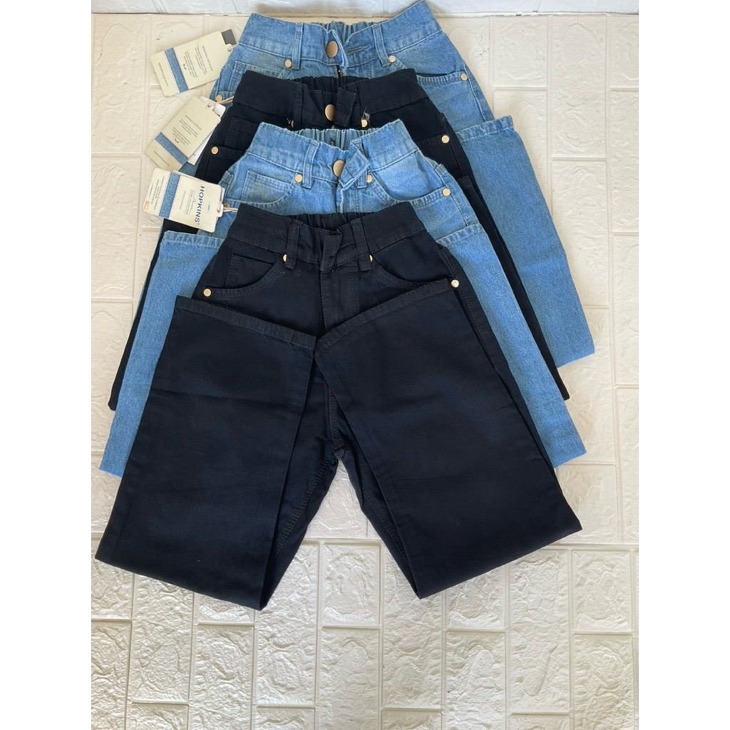 Celana kulot jeans hopkins anak perempuan size 24-26
