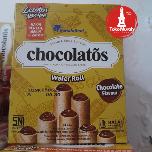 

Chocolatos Wafer Roll Chocolate