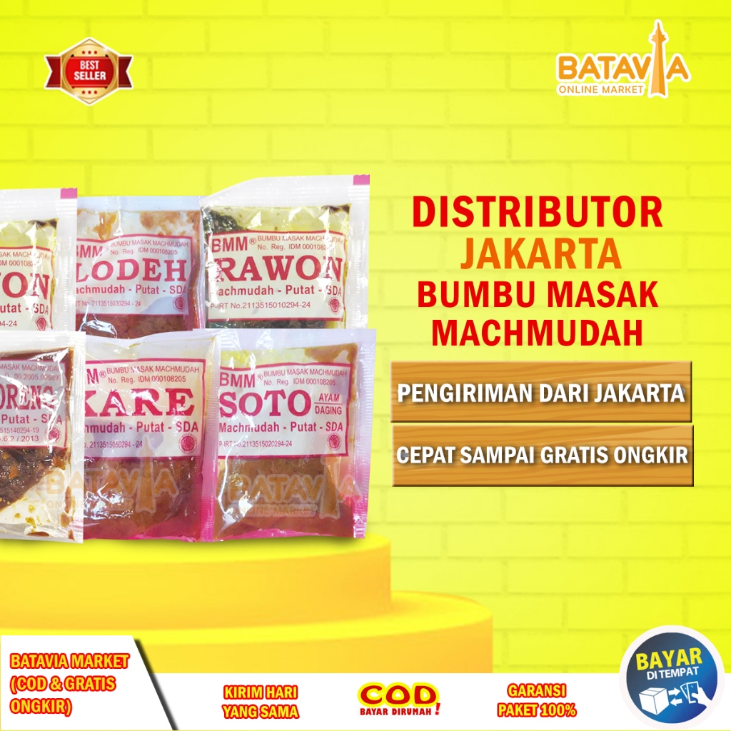 

Bumbu Masak Machmudah "BMM" Mahmudah Sidoarjo Rendang Mie Kare Nasi Goreng Soto Opor Rawon Jakarta