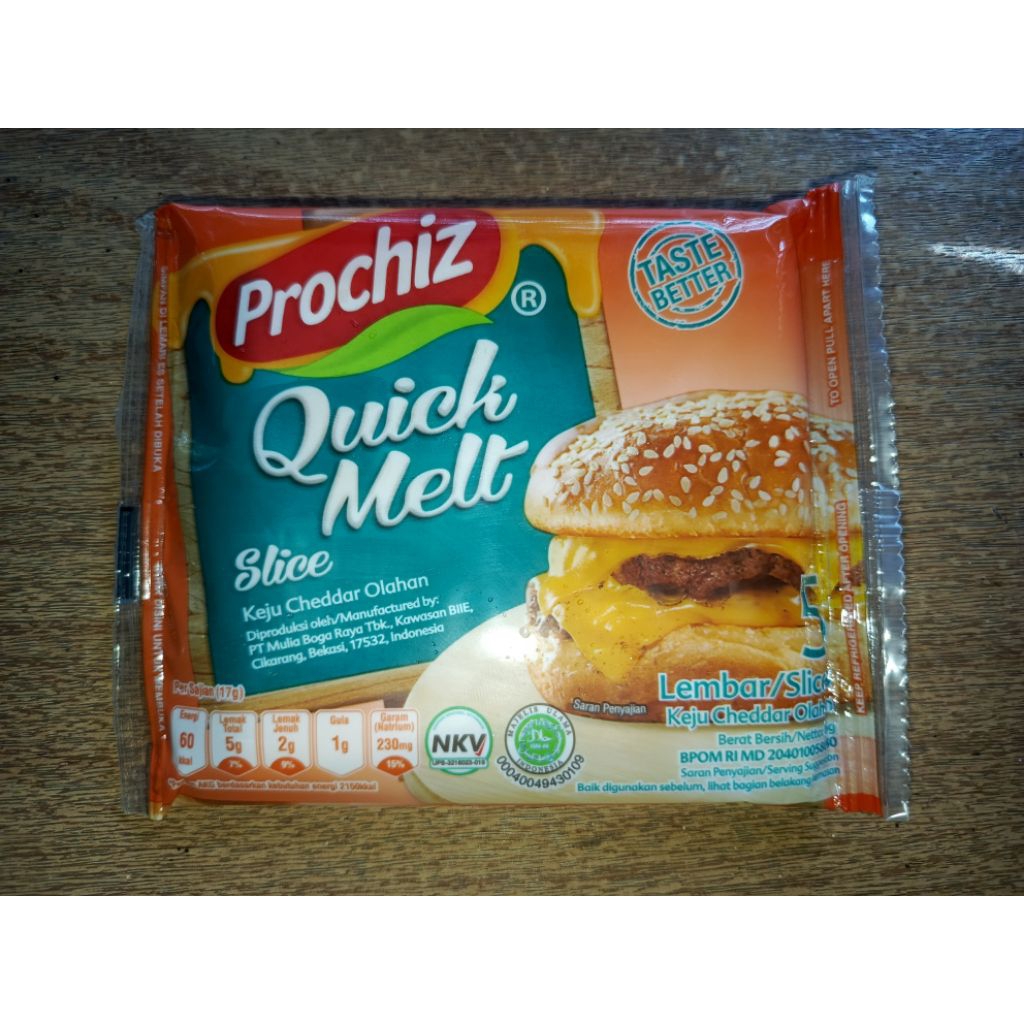 

KEJU PROCHIZ QUICK MELT 5 SLICES