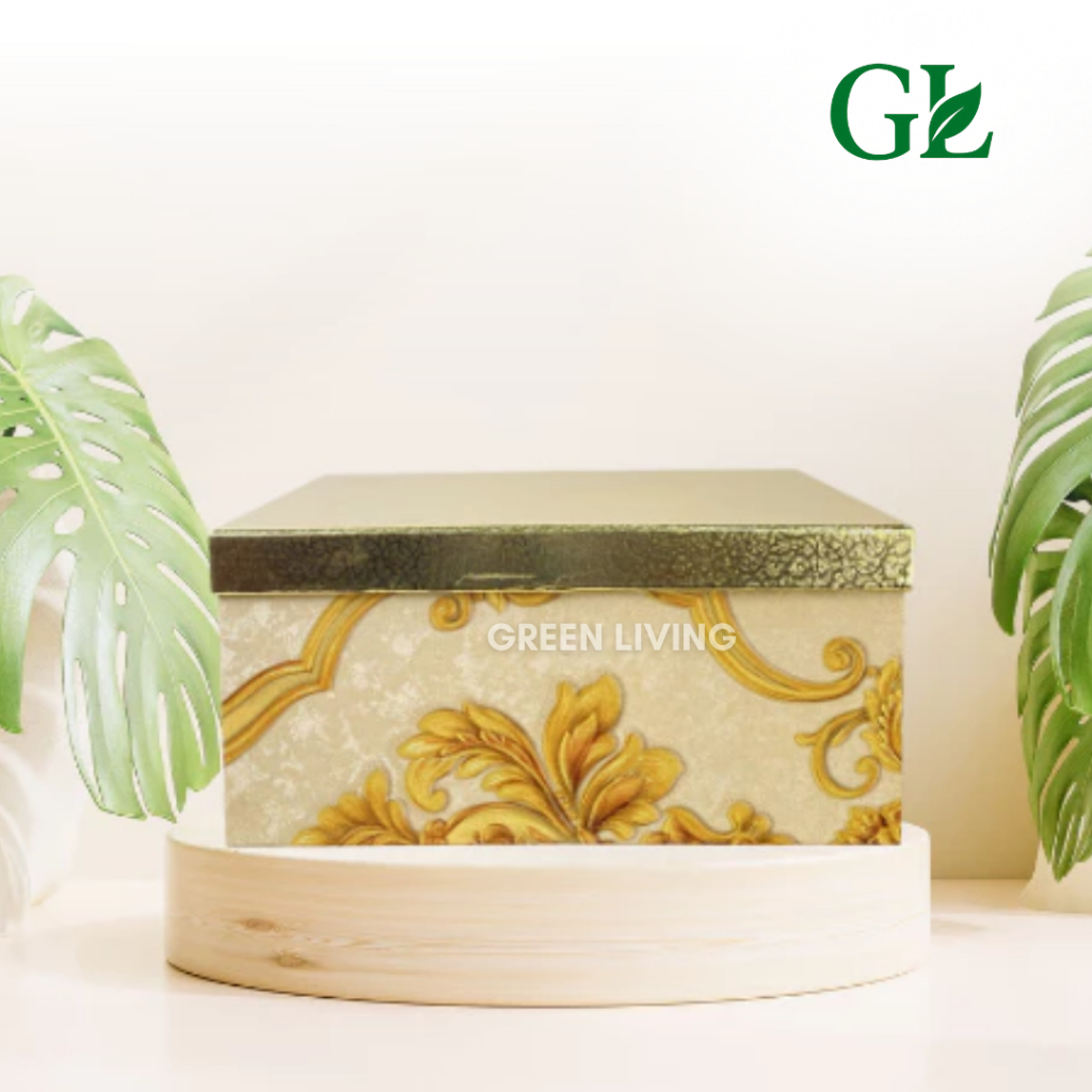 

GREENLIVING Kotak Gift Box Kotak Hadiah Gold Elegant / Kotak Kado / Hard Box / Gift Box Premium Mewah