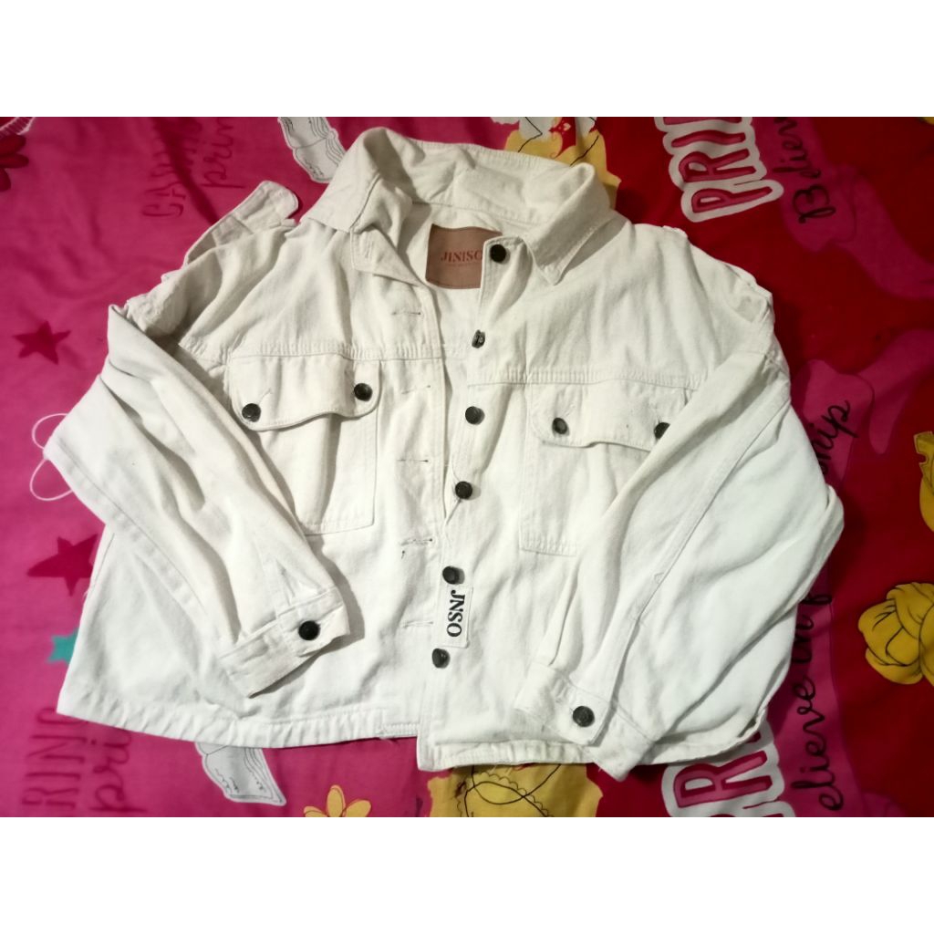 preloved jaket denim jiniso (NEGO)