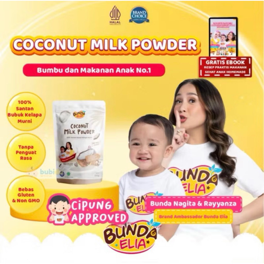

coconut milk powder bunda elia bubuk santan mpasi