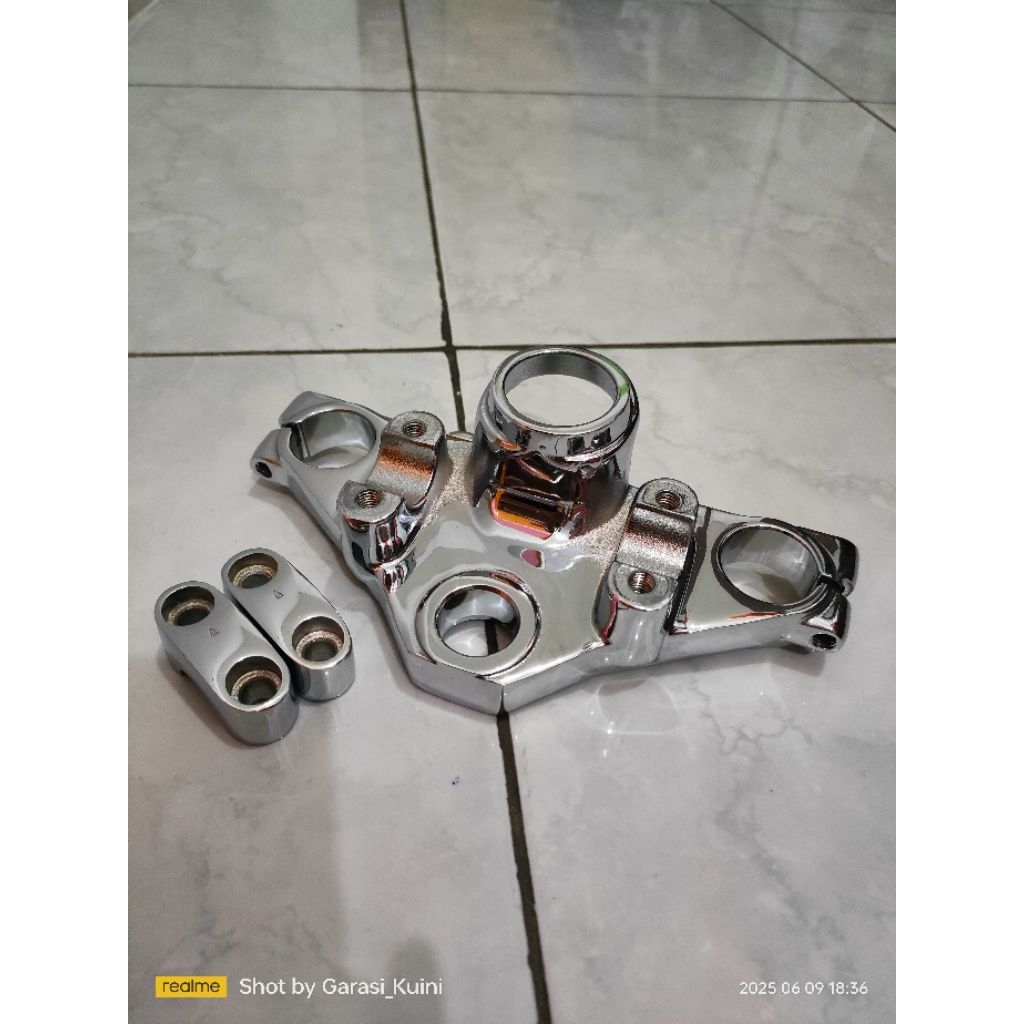 segitiga atas new rx king chrome komplit