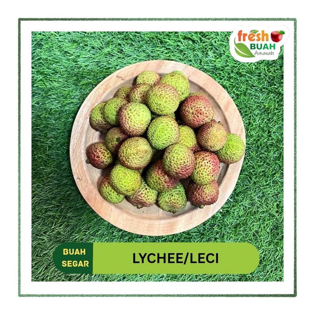 

Leci (Lychee) Segar 250g, 500g, 750g, 1kg | Promo Buah segar | Fresh Buah Amanah