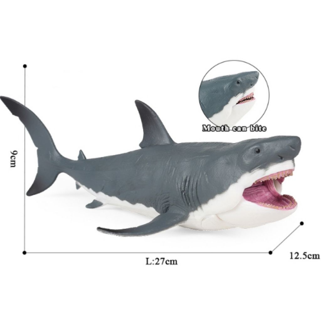 Mainan Anak Binatang Laut Shark Ikan Hiu Megalodon Besar Collection