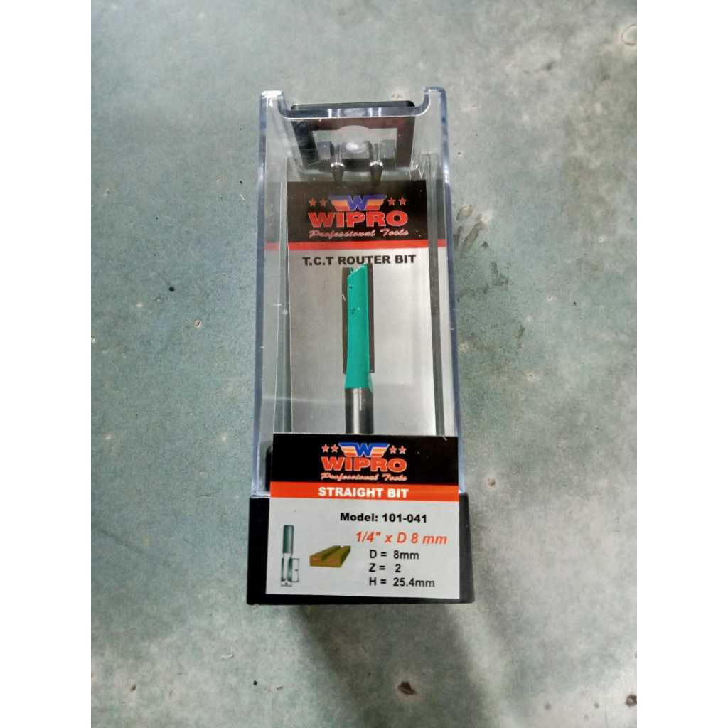 mata router 1/4 x 8mm WIPRO/slotting bit/mata profil 8mm/mata router WIPRO