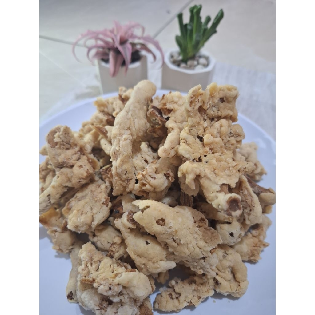 

Jamur Tiram Crispy Original Gurih Renyah 135gr | Camilan Gurih Kriuk Siap Makan