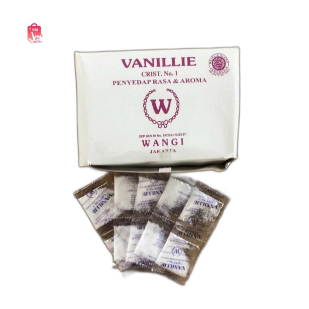 

Vanillie Wangi Bahan Tambahan Pangan Perisa (1 box / 100 pcs )