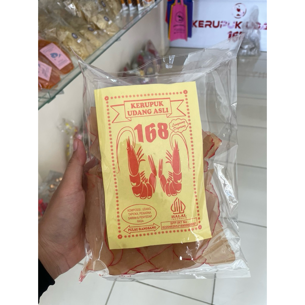 

Kerupuk Udang Asli Gurih Kriuk