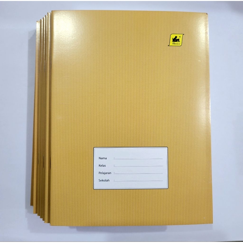 

Buku Tulis Kraft Standard Quarto 60 Lembar (1 Pak Isi 10 Buku)