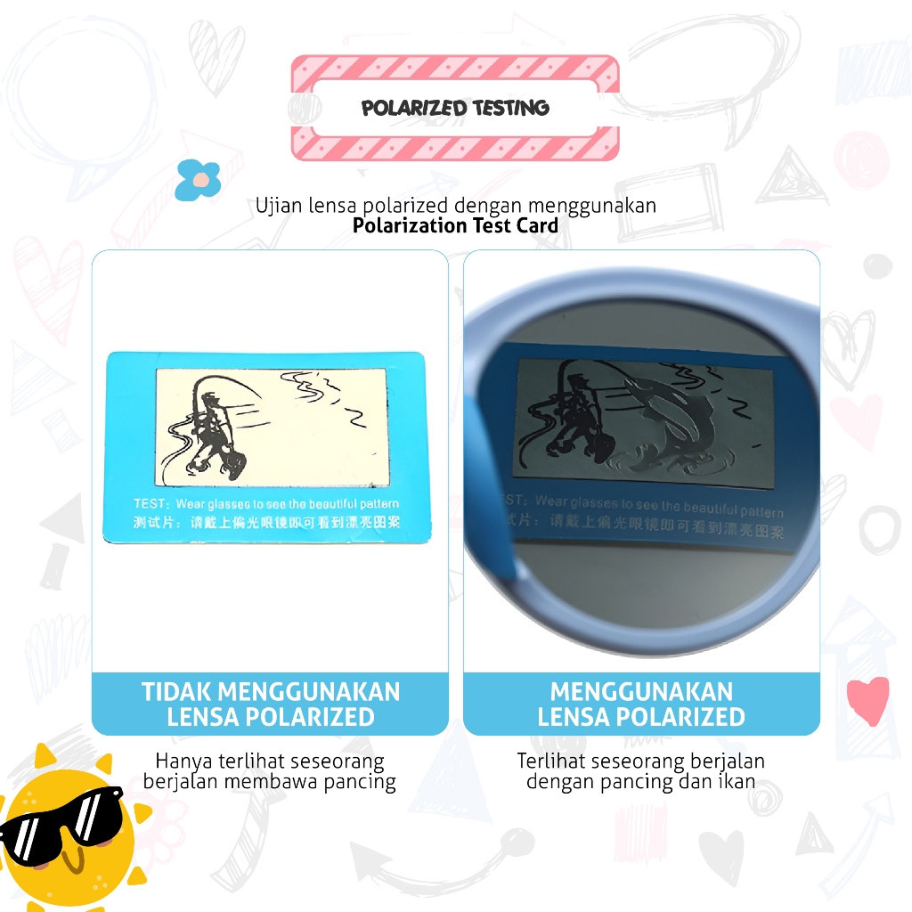 Kigo Kacamata Anak Model Goggles Sunglasses Sporty Kids Laki Laki Perempuan Polarized 23212