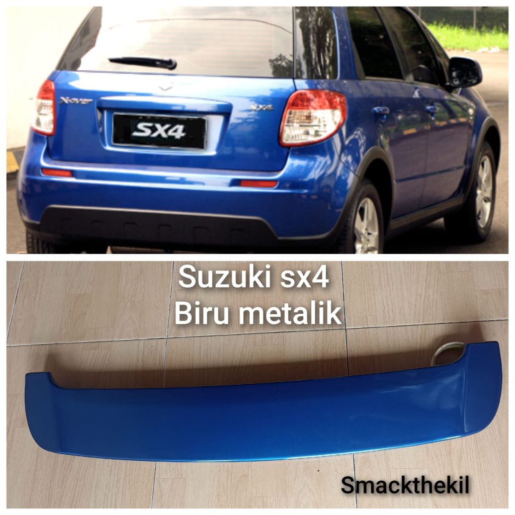 spoiler Suzuki SX4 2007-2013 topi belakang Suzuki sx4
