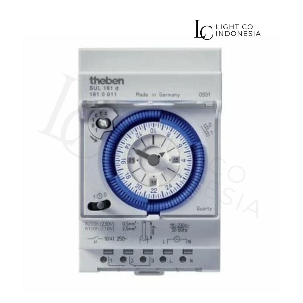 TIMER THEBEN SUL181D Original / Timer lampu / Timer Pompa Kolam