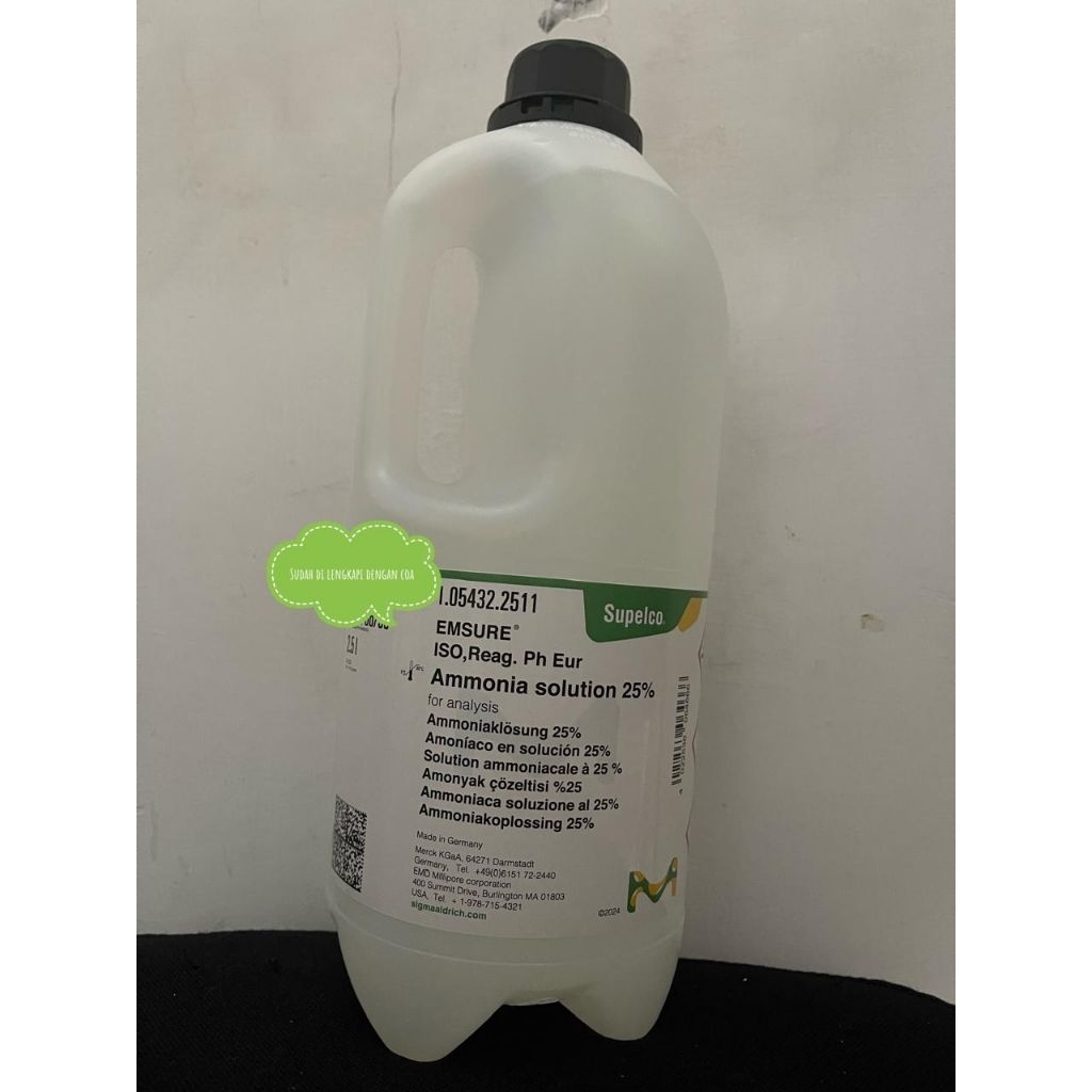 ammonia solution 25% 2,5 L
