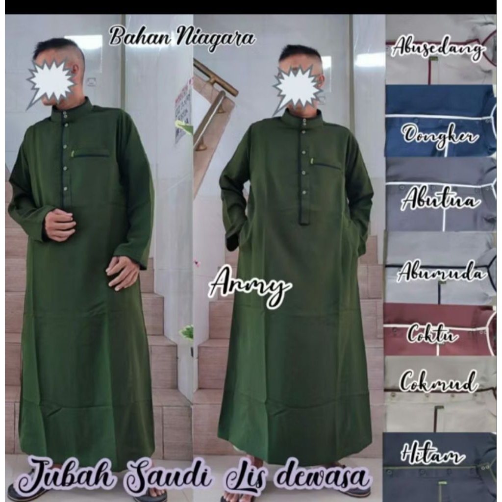 Jubah Pria Denpasar, Busana Muslim Denpasar, Gamis Pria Denpasar