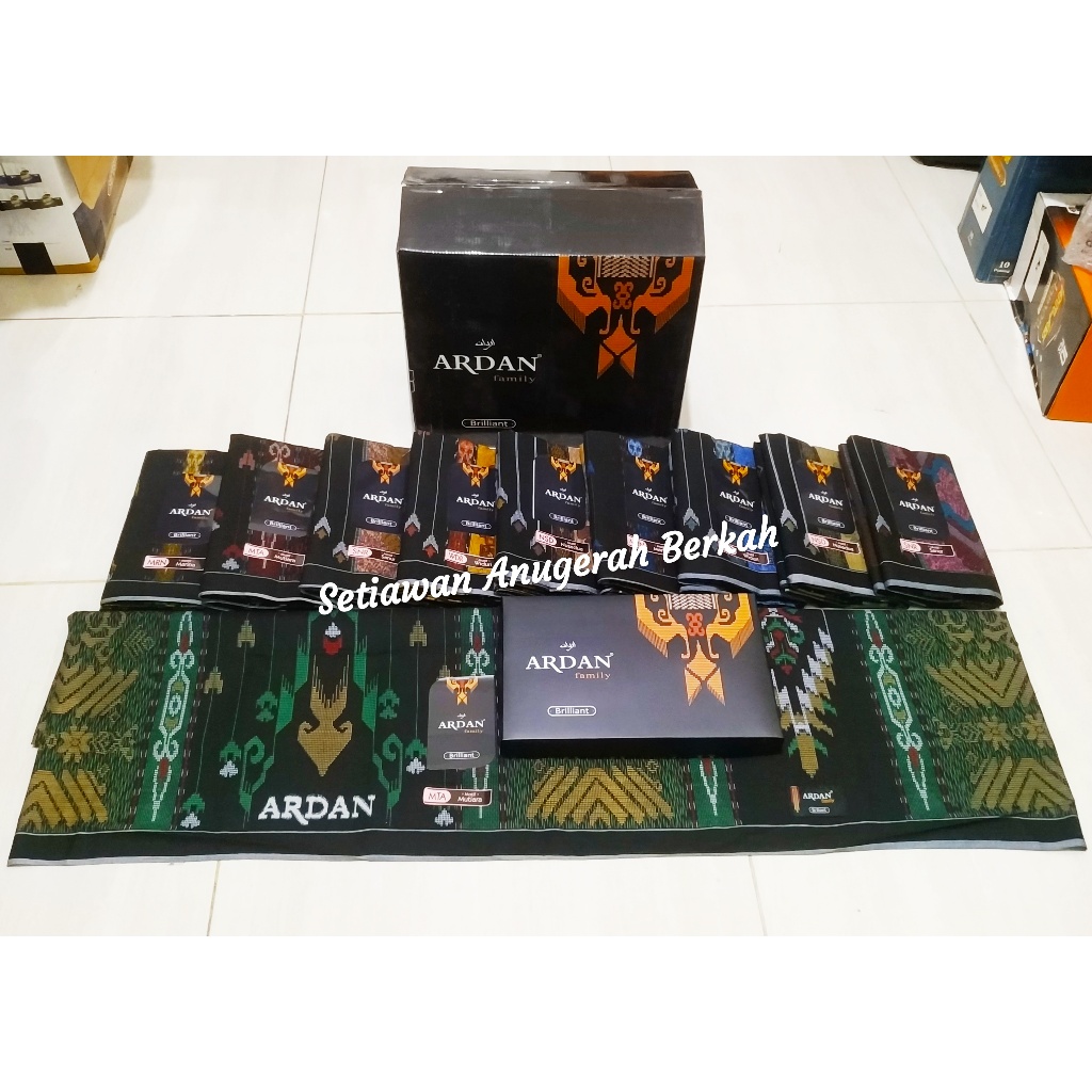 Sarung Ardan Family / Brilliant Gold (Grosir / Ecer)