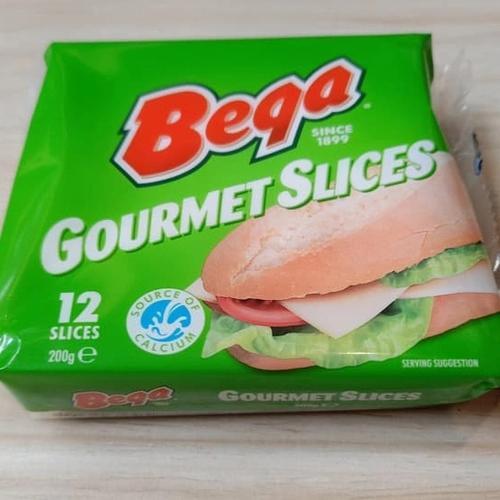 

[oddsolshop] pekanbaru/Bega Gourmet Slices 12 Lembar 200GR Keju Sandwich Cheese Slice Burger