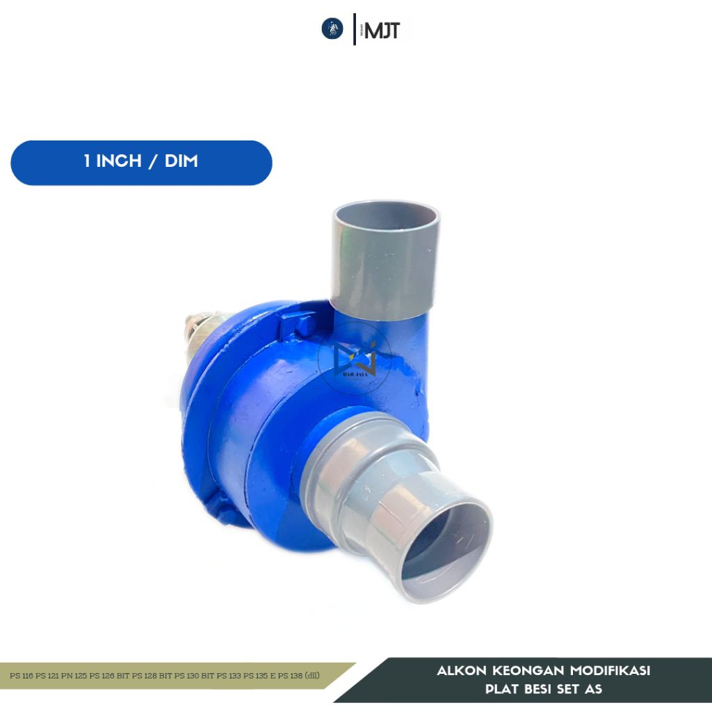 Alkon Keongan Modifikasi 1" Inch Tinggal Pasang Mesin Pompa Air Shimizu