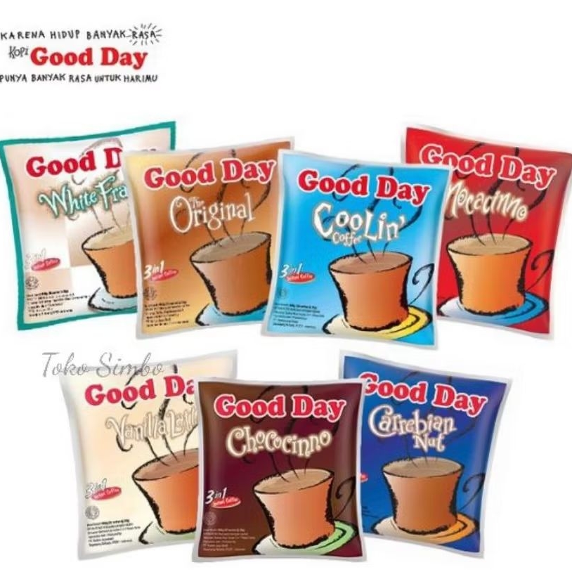 

Kopi Goodday Sachet Varian rasa @1sachet