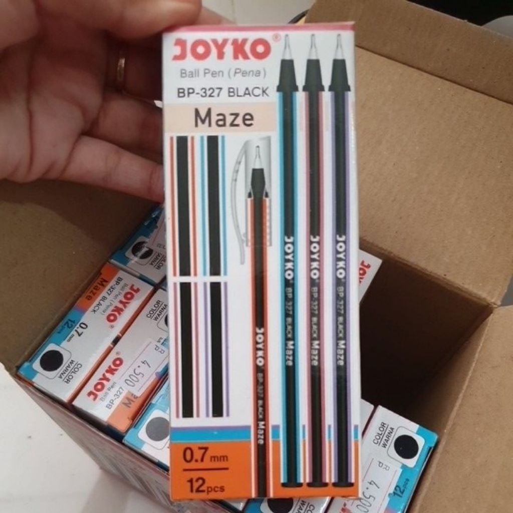 

Ball Pen Joyko (ISI 12pcs) Pena Pensil Pulpen alat Tulis Maze