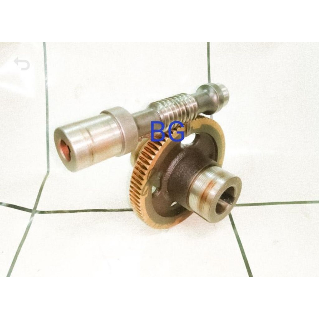 worm gear, gigi cacing Ab2 155mm Rasio 80