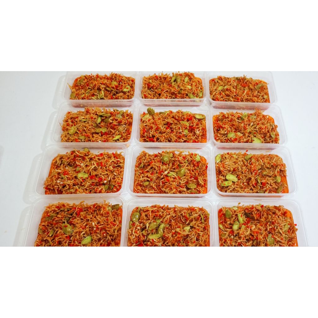 

sambal teri pete Frozen 200gr±