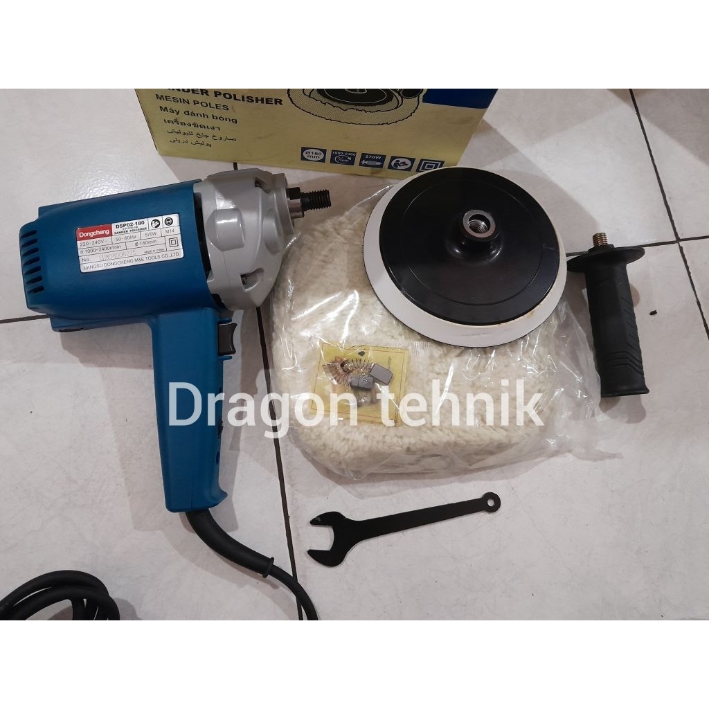 Mesin Poles 7" Dongcheng DSP02-180