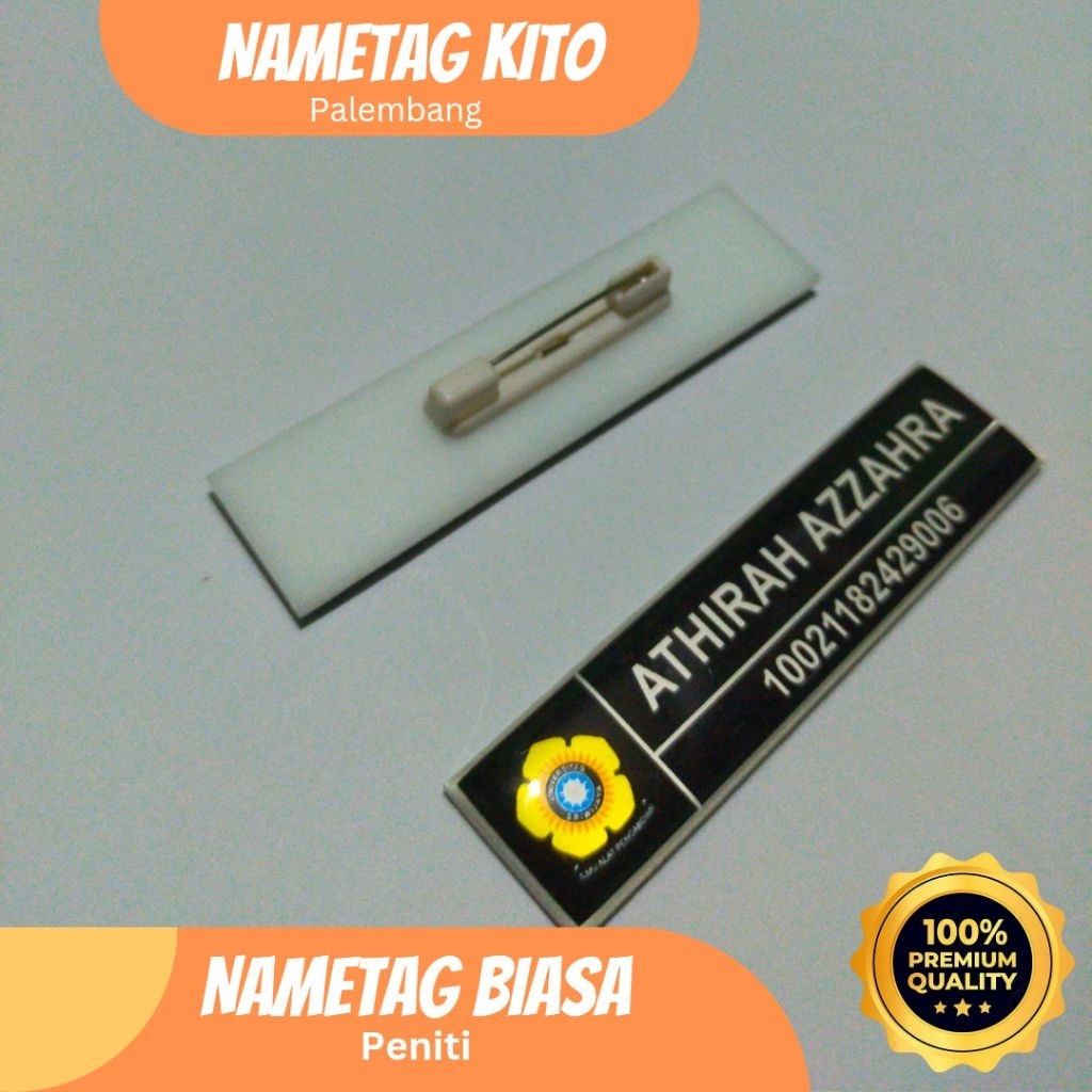 

Nametag Peniti || Papan Nama Akrilik Peniti || Nametag Murah || Papan Nama Murah