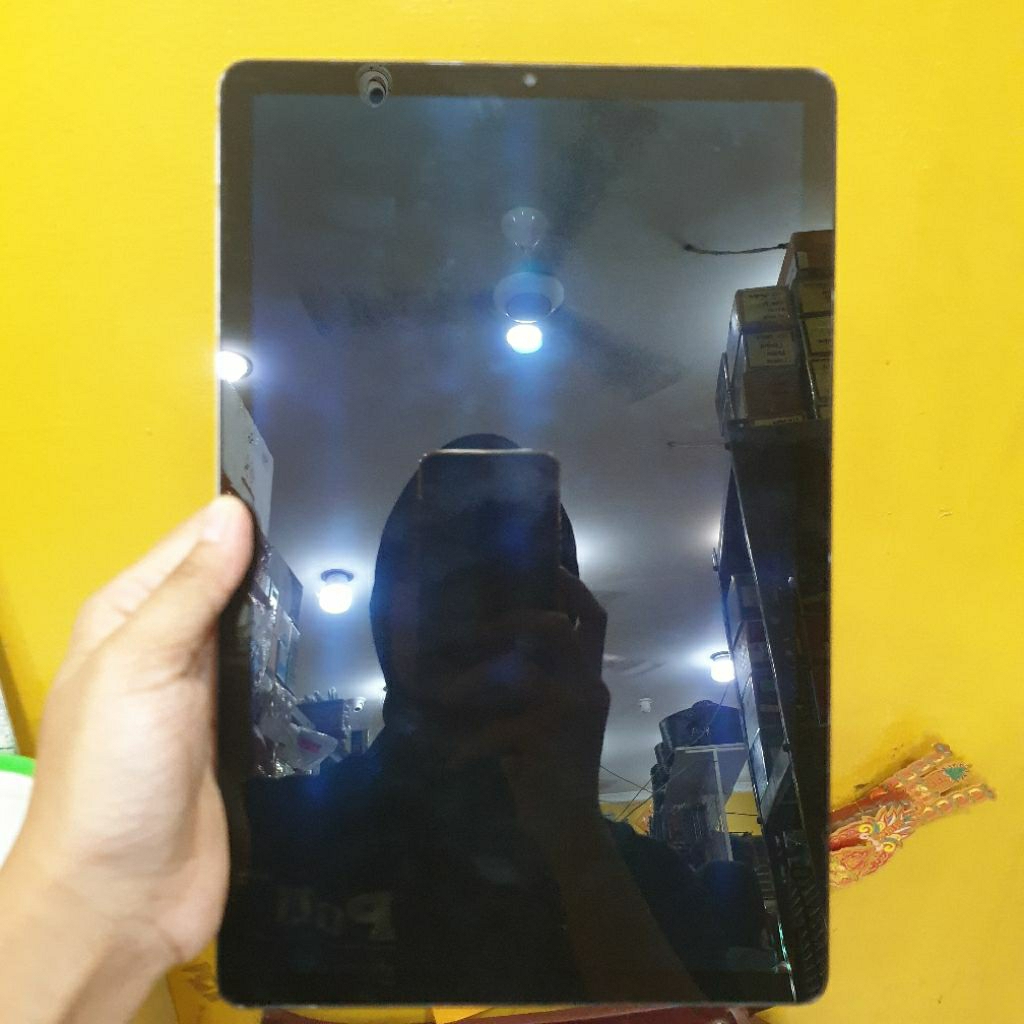 UNIT SAMSUNG TAB SAMSUNG S5E SAM-T725 MINUS LCD RUSAK
