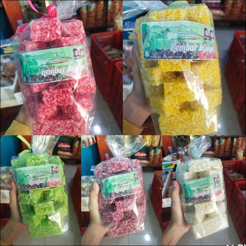 

Tengteng beras tengteng warna