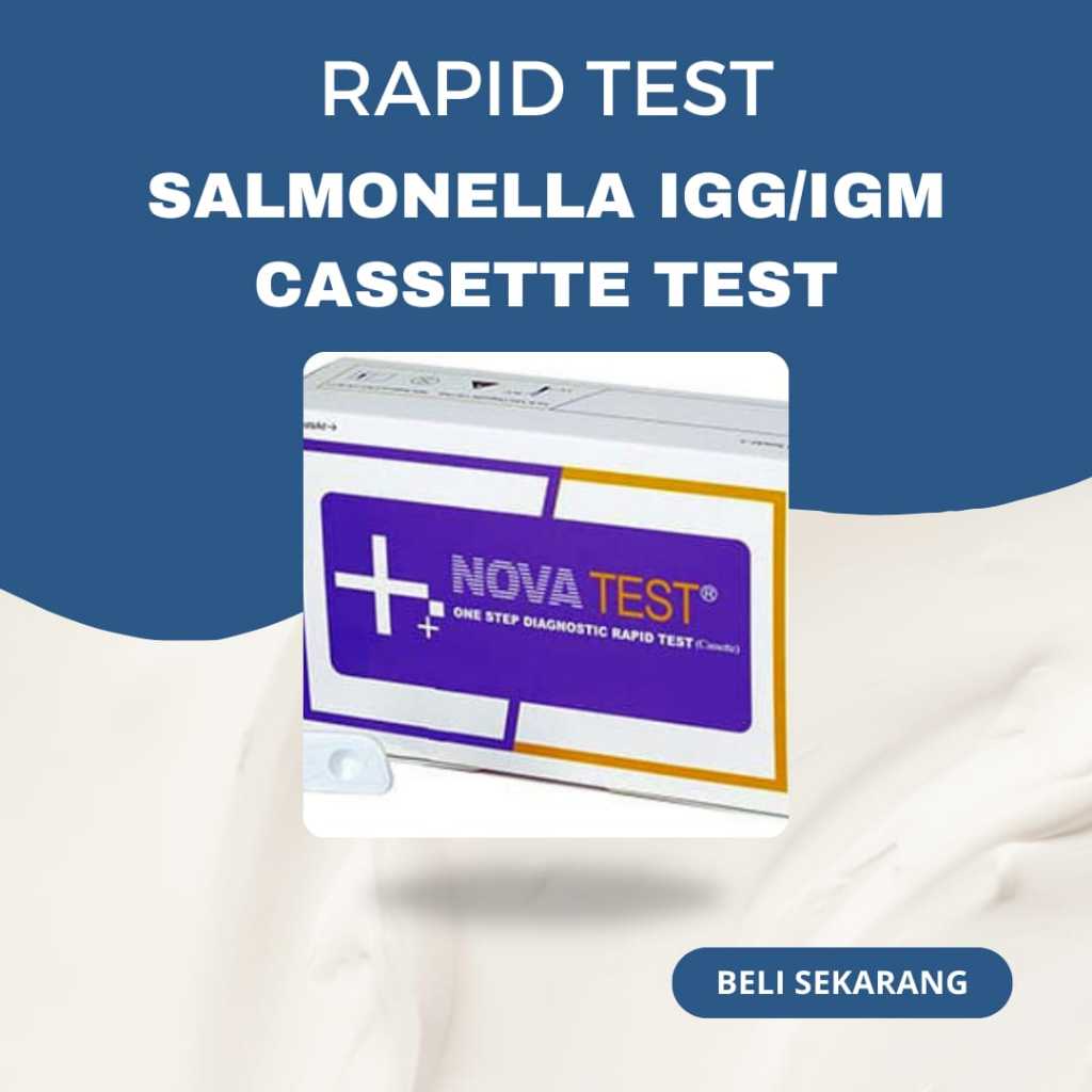 Salmonella IgG/IgM Test Nova Murah