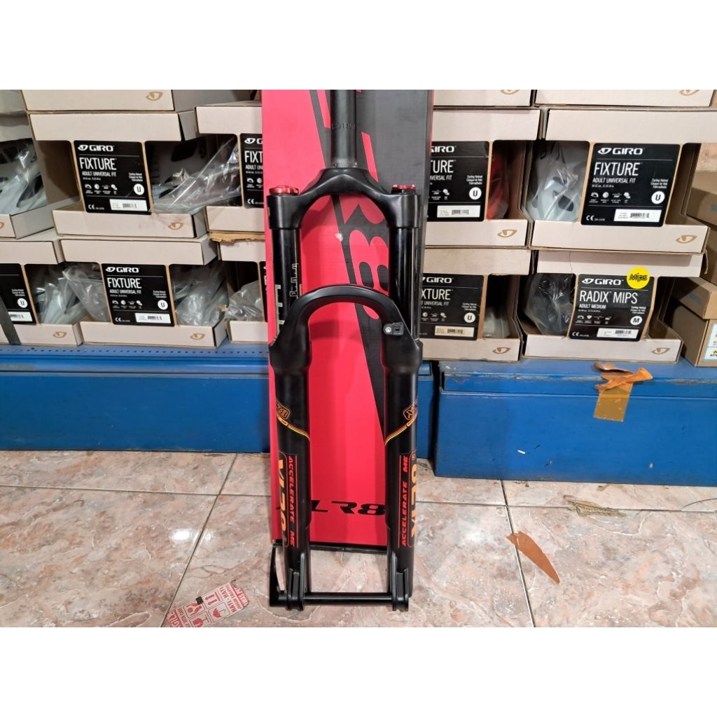 Fork XLR8 Air 27.5 Rebound Lockout Boost TA 15x110 Travel 120mm - suspensi depan sepeda angin