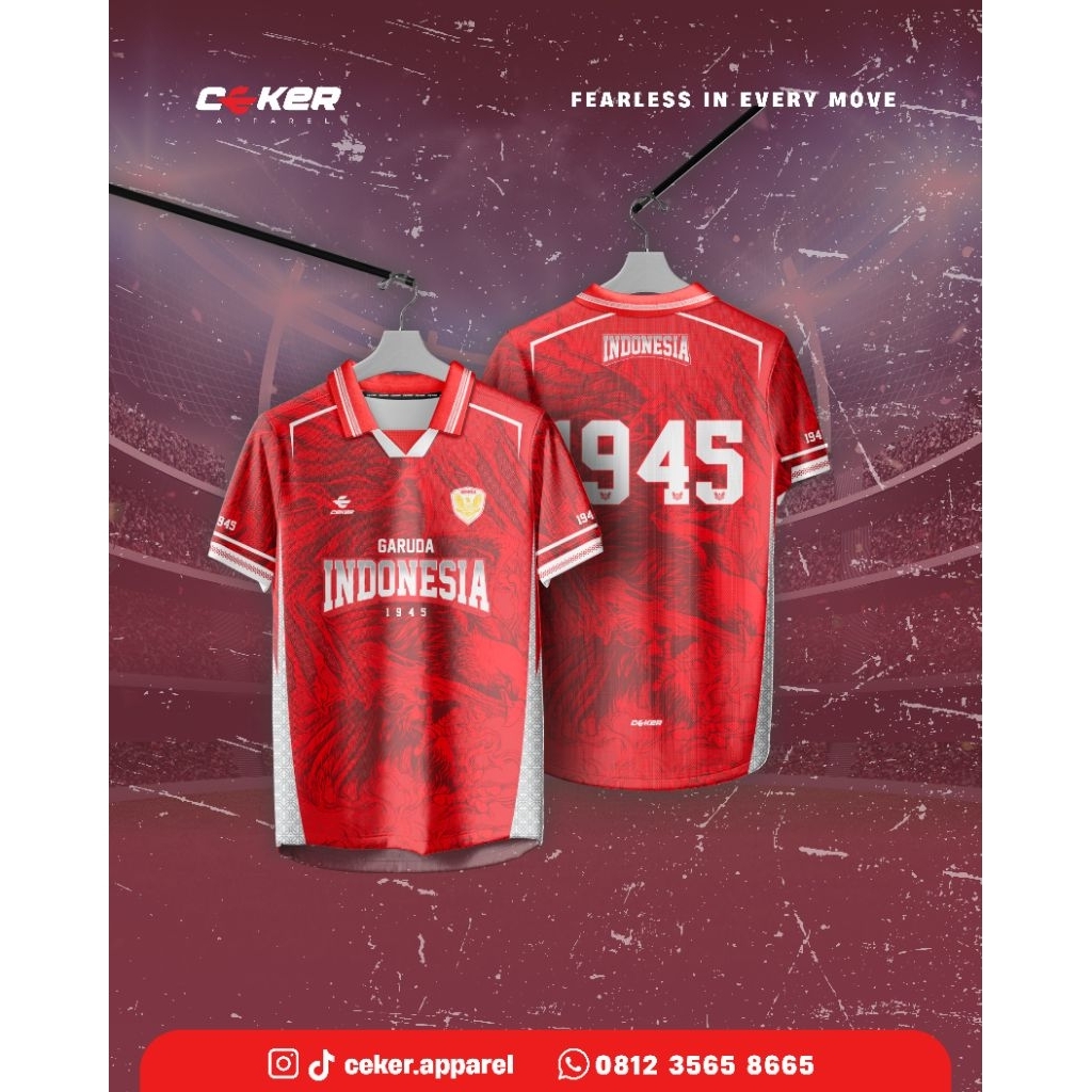 Jersey Fantasy Timnas Indonesia
