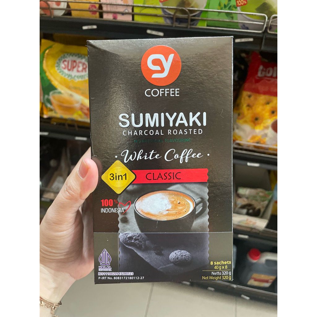 

Cy Sumiyaki Charcoal Roasted White Coffee Classic 3in1