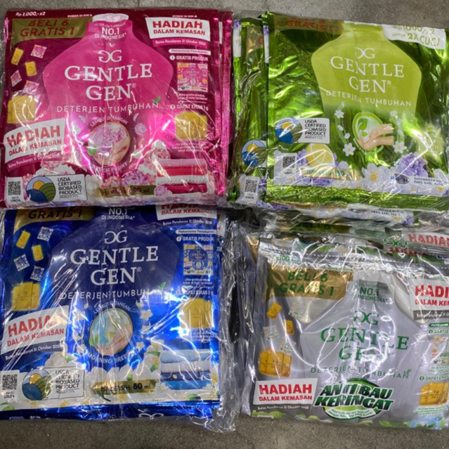Gentle gen renceng beli 6 gratis 1