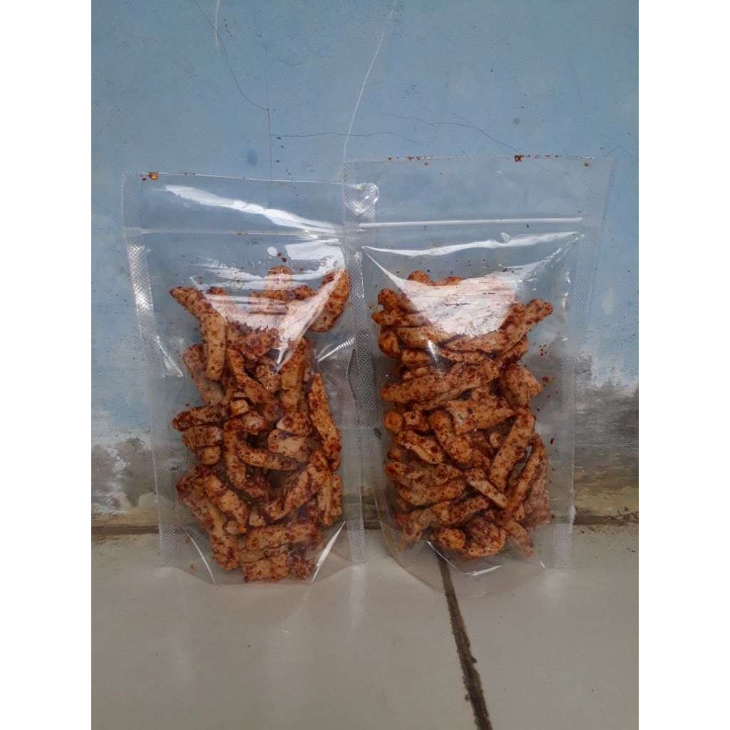 

basreng pedas gurih daun jeruk