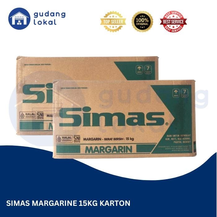 

SIMAS MARGARINE KUNING 15KG/KARTON