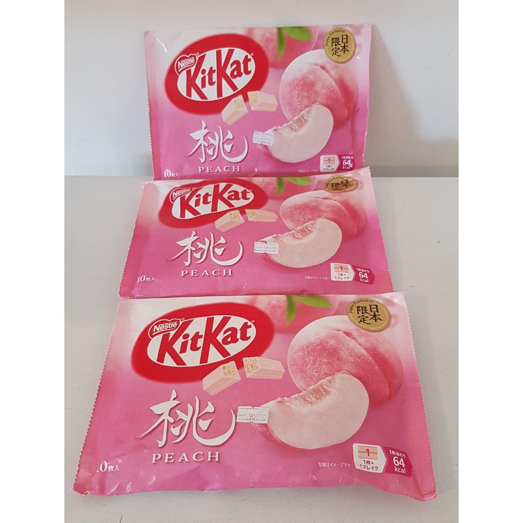 

Nestle Kit Kat Peach Japan Exclusive isi 10 bar