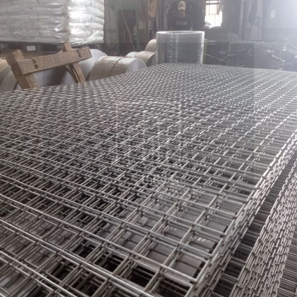 WIREMESH GALVANIS / KAWAT LOKET  GALVANIS LEMBARAN CARGO ONLY TEBAL 2.5MM 3MM 4MM