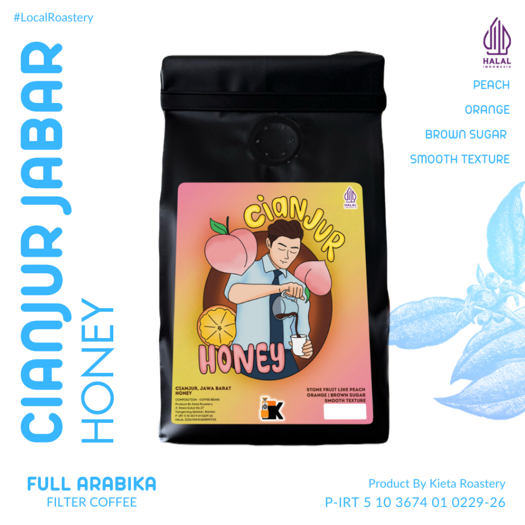 

Biji Kopi Arabika Cianjur Honey Jawa Barat | Roasted Beans Bubuk