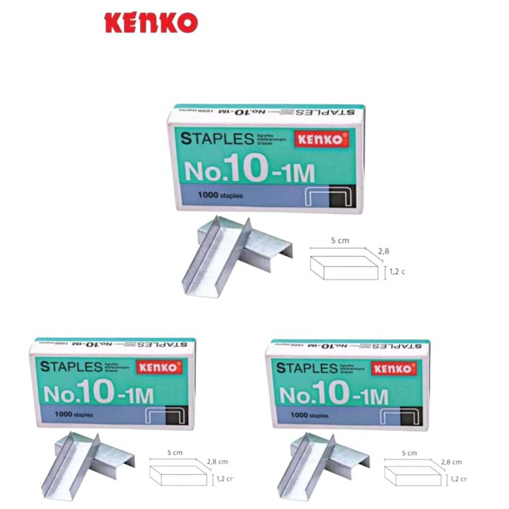 

ISI STAPLES / REFILL STAPLES No.10 isi 1000 Murah